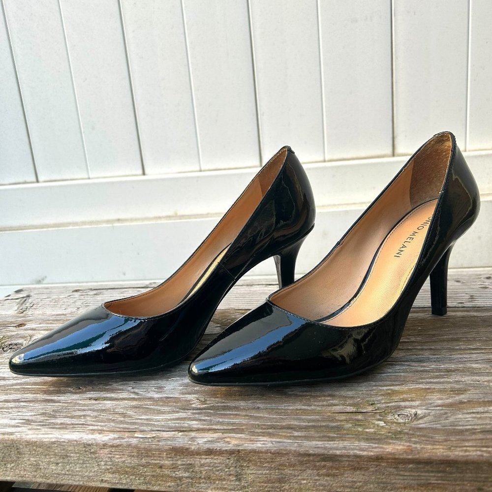 Black Patent LeatherAntonio Melani Pumps (7.5)